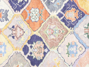 Vintage Turkish Oushak Runner - 3' x 11'10" - 240001