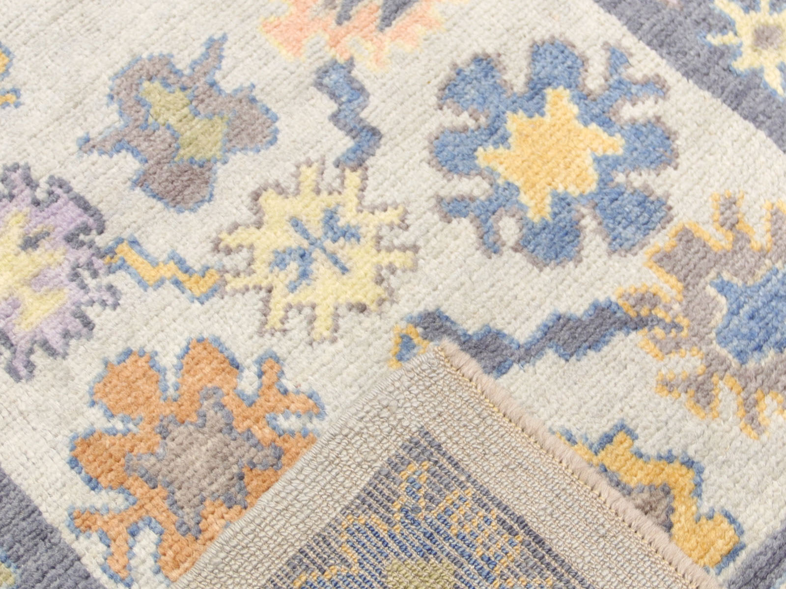 Vintage Turkish Oushak Runner - 3' x 9'8"