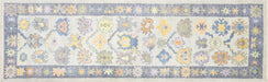 Vintage Turkish Oushak Runner - 3' x 9'8"