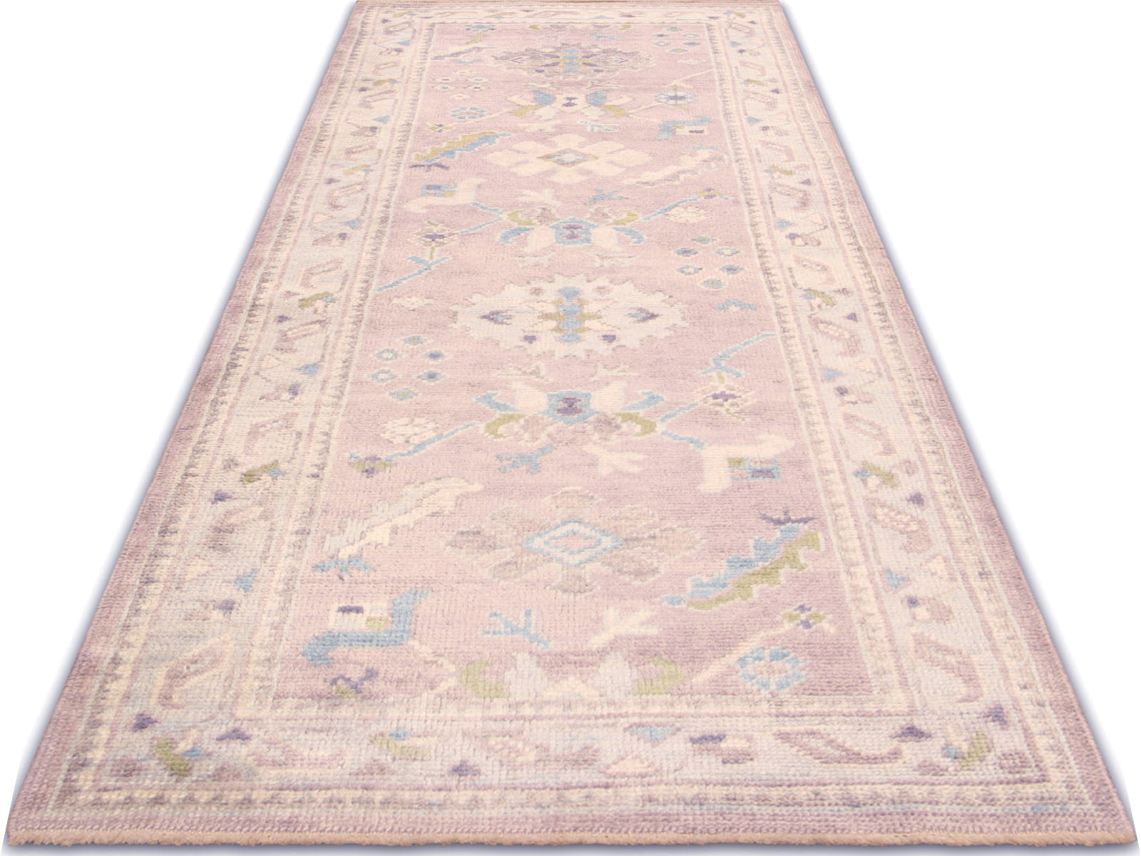 Vintage Turkish Oushak Runner - 2'11 x 8' - 240004