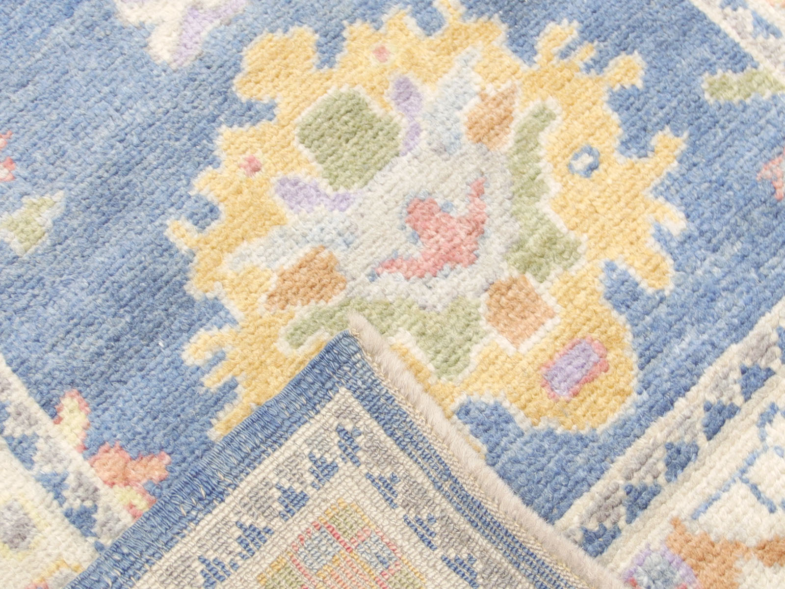 Vintage Turkish Oushak Runner - 3'1 x 8'9"