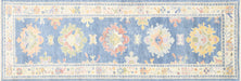 Vintage Turkish Oushak Runner - 3'1 x 8'9"