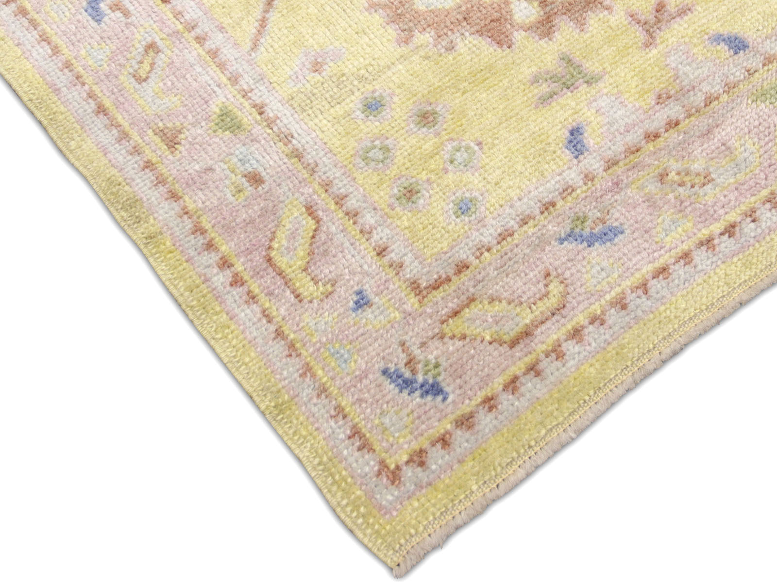 Vintage Turkish Oushak Runner - 3' x 9'4"