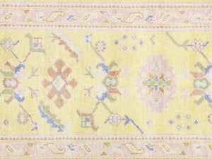 Vintage Turkish Oushak Runner - 3' x 9'4" - 240006