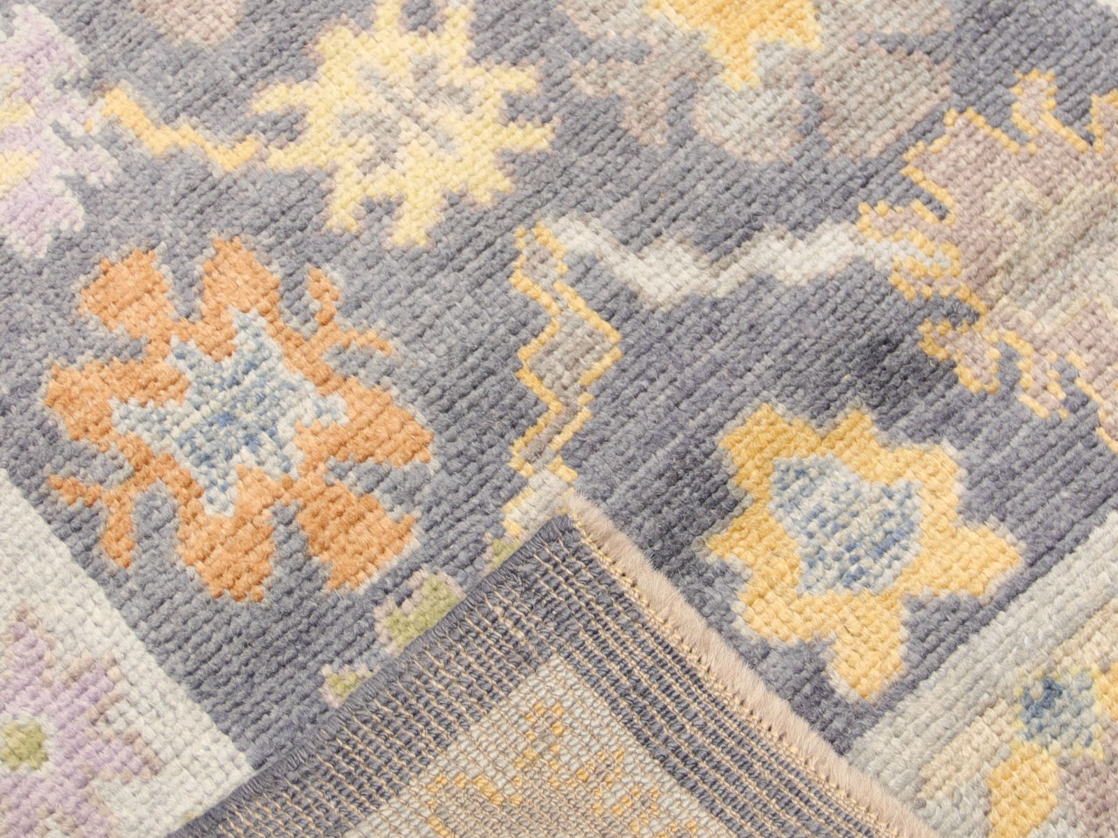 Vintage Turkish Oushak Runner - 3' x 9'6"