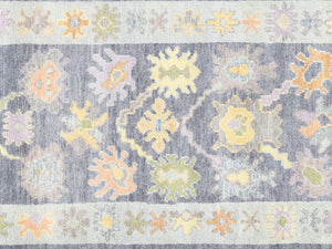 Vintage Turkish Oushak Runner - 3' x 9'6" - 240011
