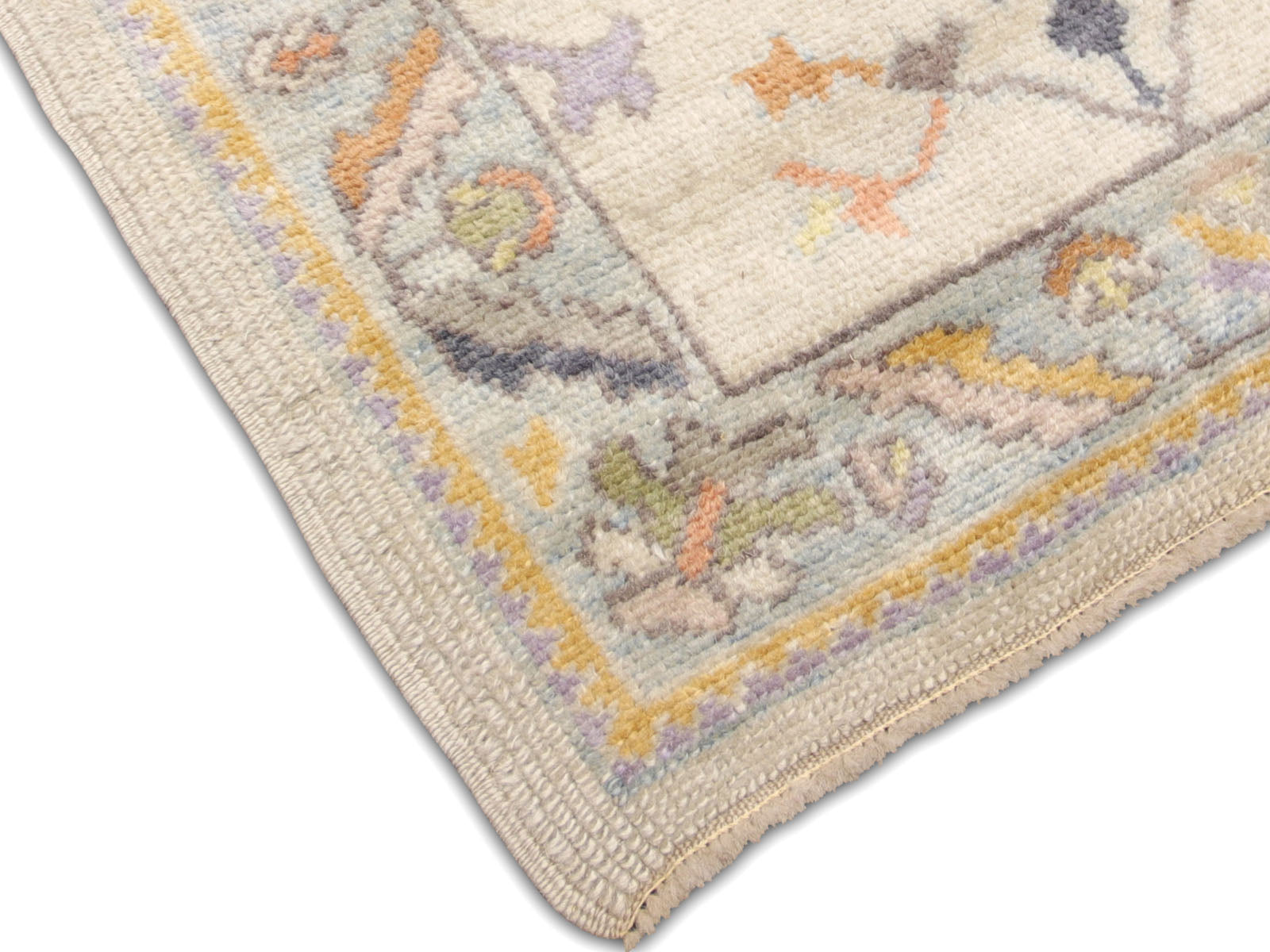 Vintage Turkish Oushak Runner - 2'9" x 10'3"