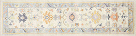 Vintage Turkish Oushak Runner - 2'9" x 10'3"