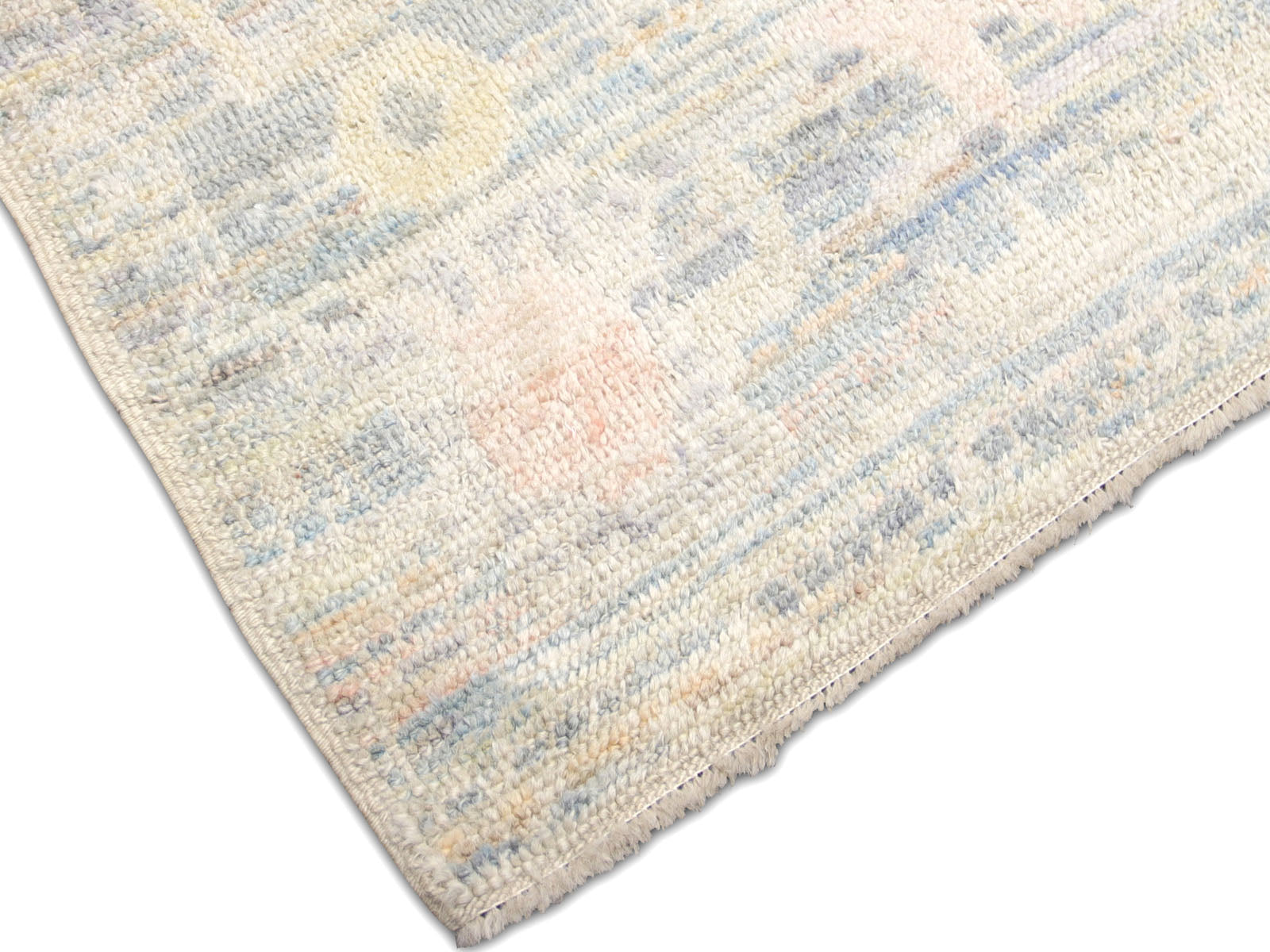 Vintage Turkish Oushak Rug - 8'11" x 11'3" - 240018
