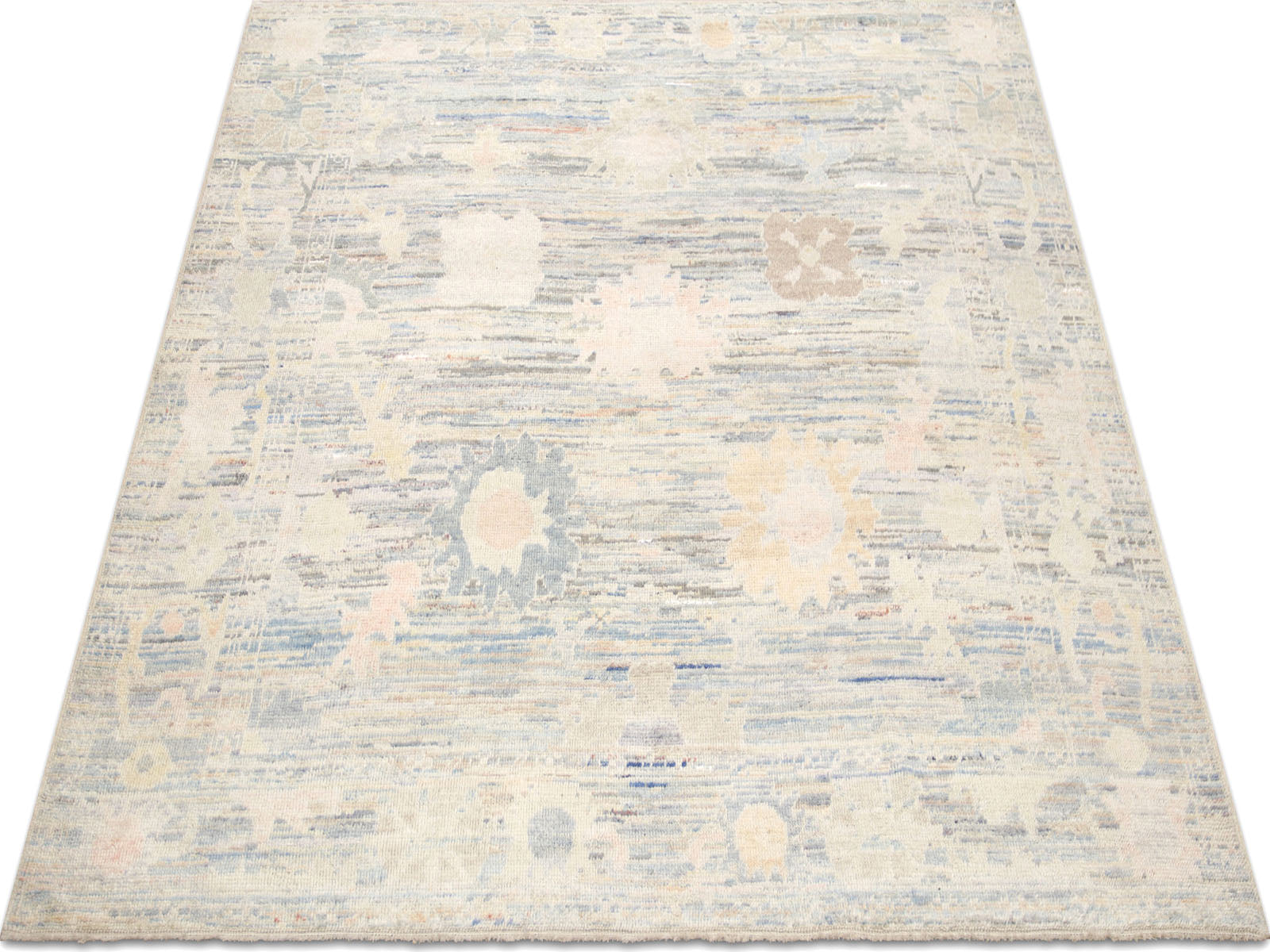 Vintage Turkish Oushak Rug - 8'11" x 11'3"