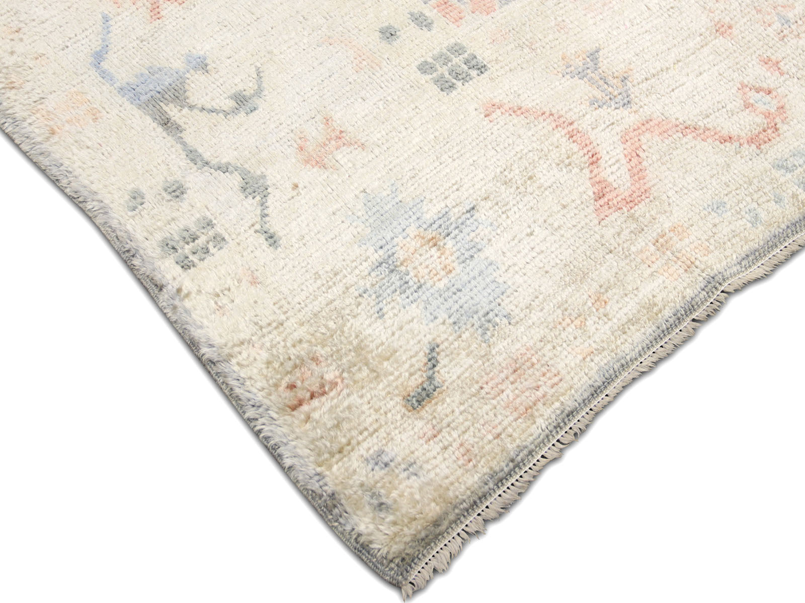 Vintage Turkish Oushak Rug - 8'2" x 10'10"
