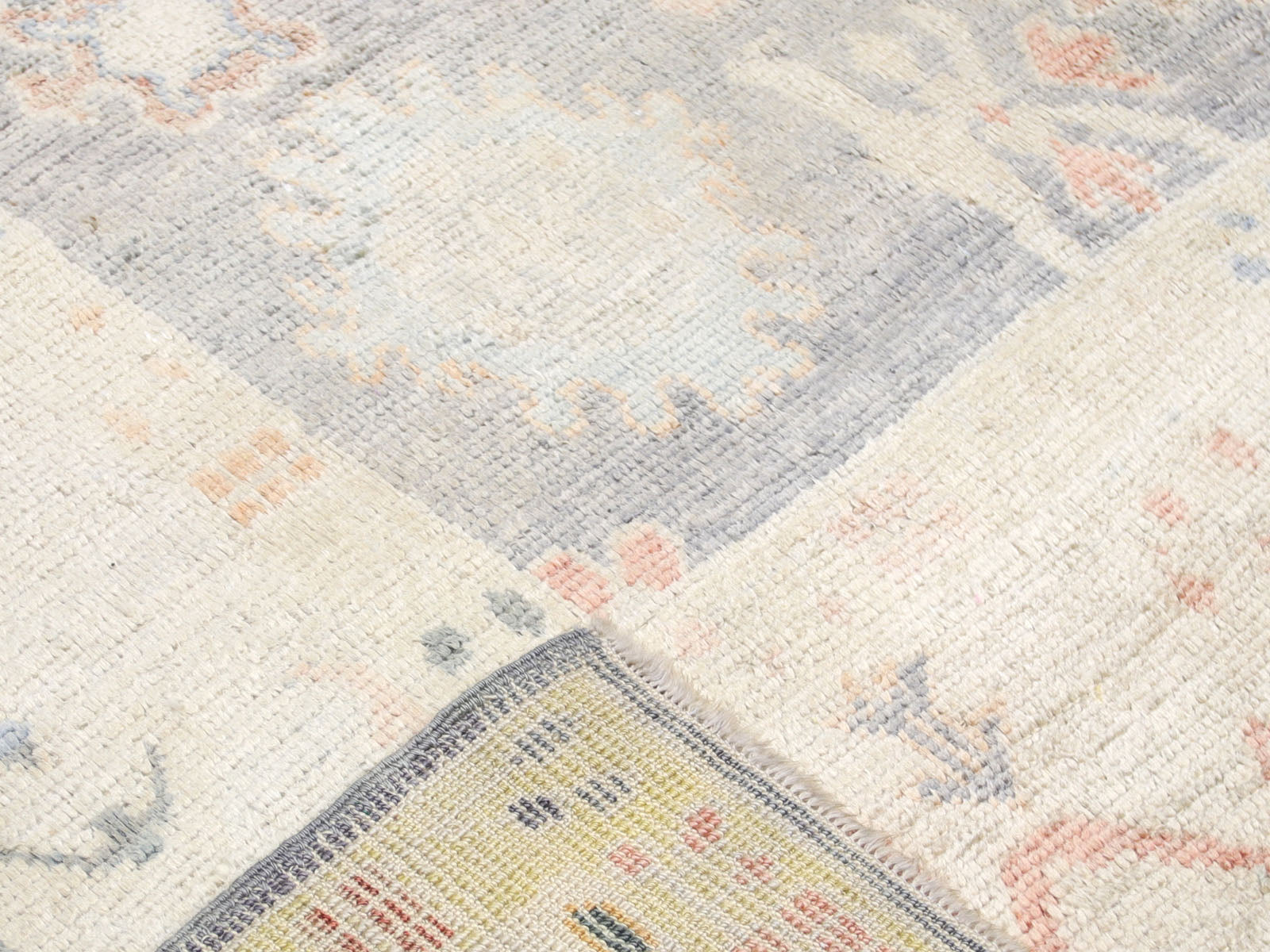 Vintage Turkish Oushak Rug - 8'2" x 10'10"