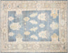 Vintage Turkish Oushak Rug - 9'2" x 11'5"