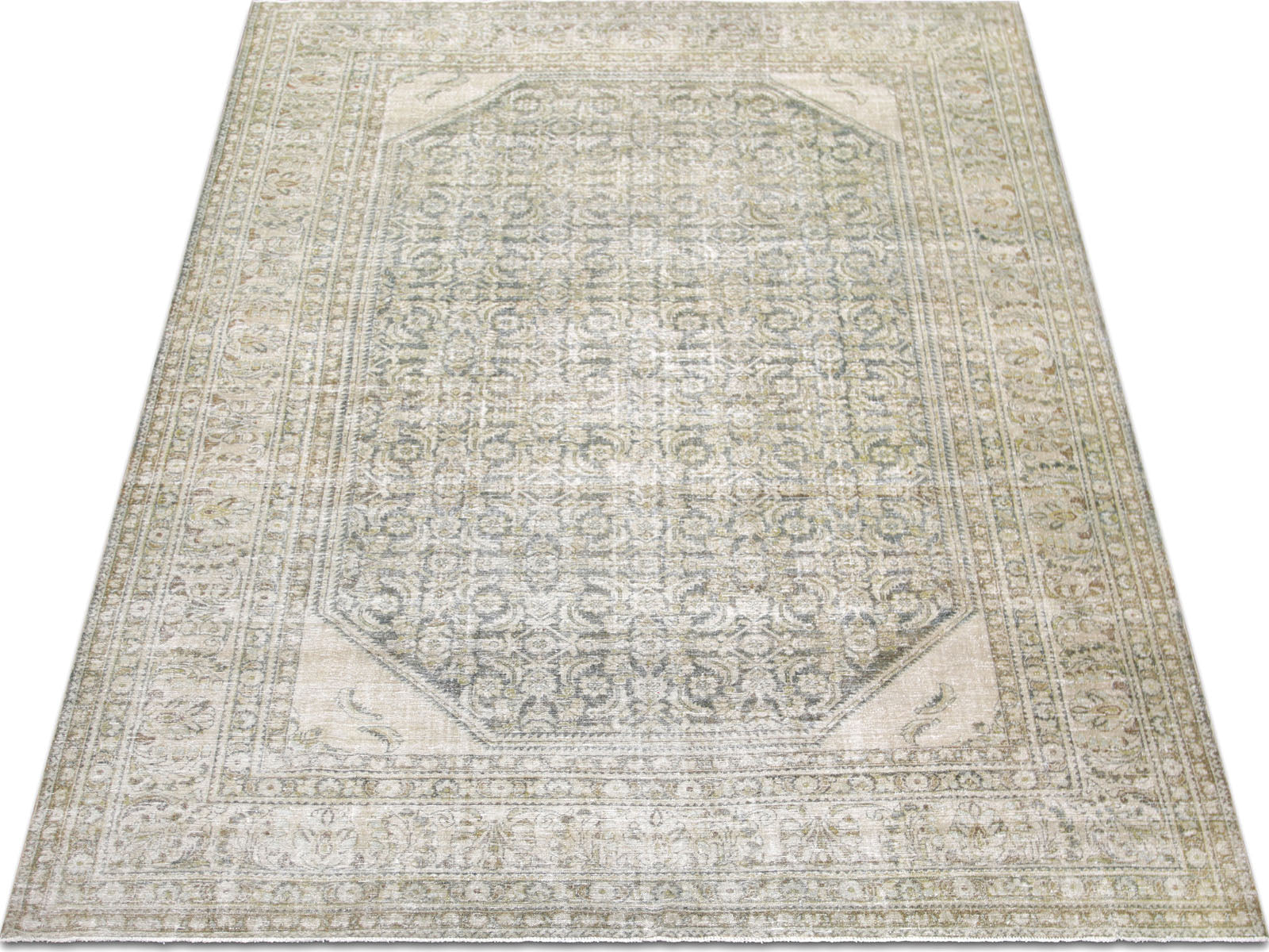 Semi Antique Persian Melayer Rug - 9'6" x 12'0"
