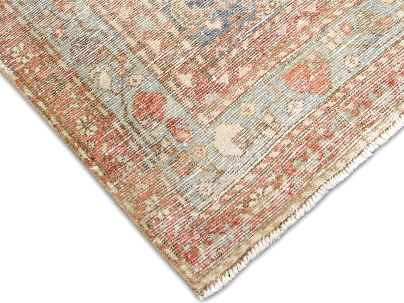 Semi Antique Persian Melayer Runner - 3'7" x 12'8"