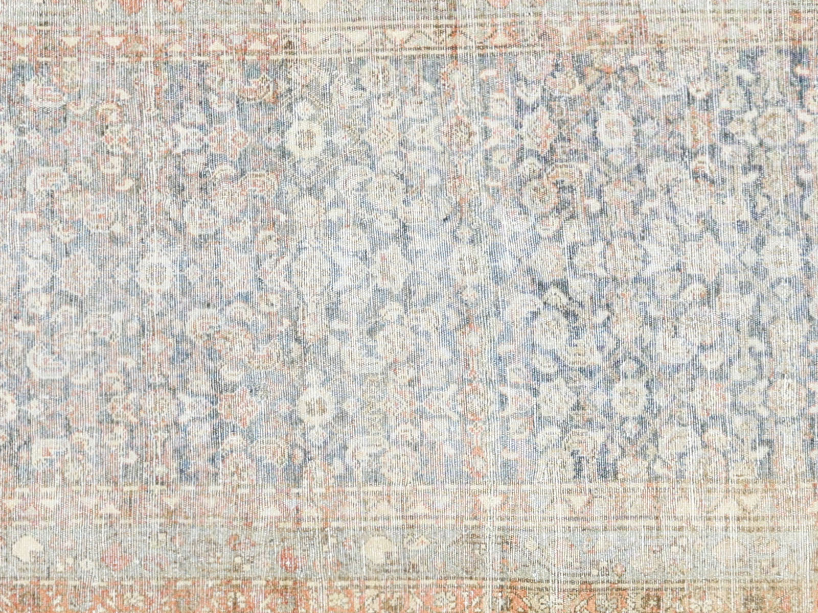 Semi Antique Persian Melayer Runner - 3'7" x 12'8"