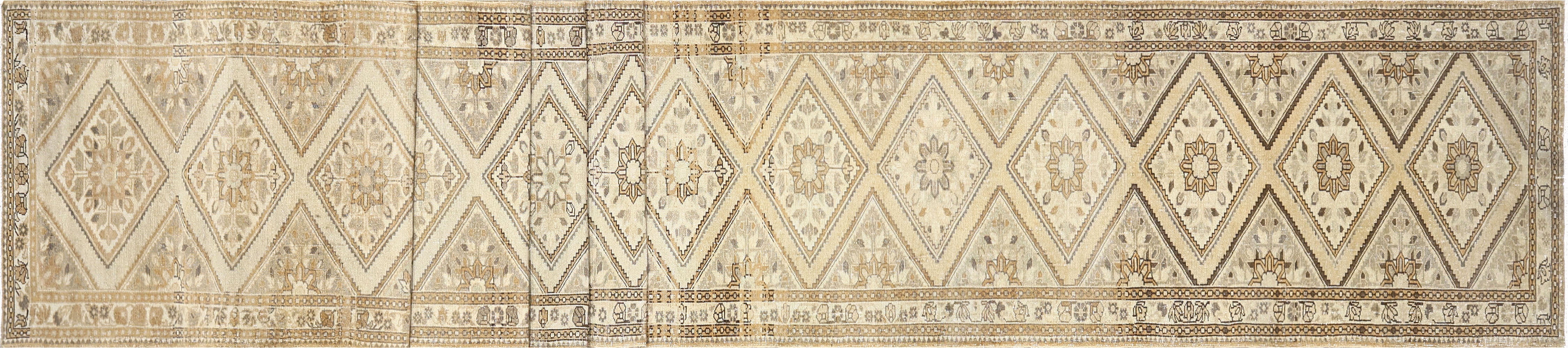 Vintage Persian Melayer Runner - 2'3" x 36'10"