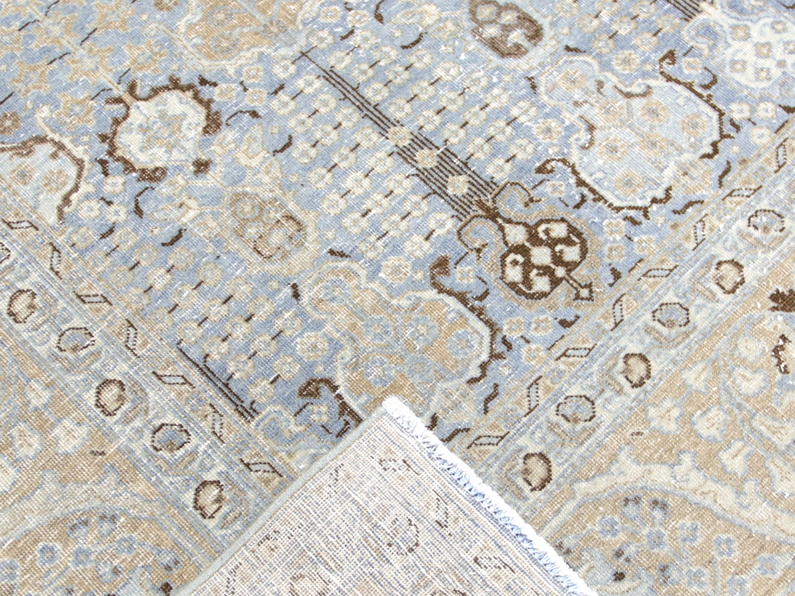 Vintage Persian Tabriz Rug - 7'8" x 11'0"