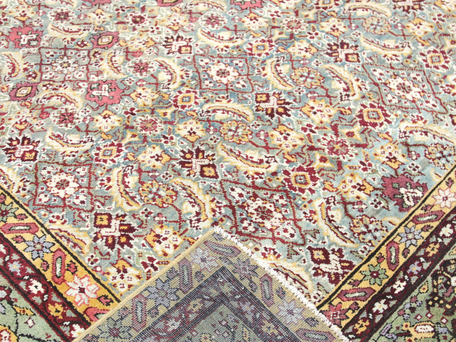 Antique Persian Mahal Rug - 11'11" x 15'7"