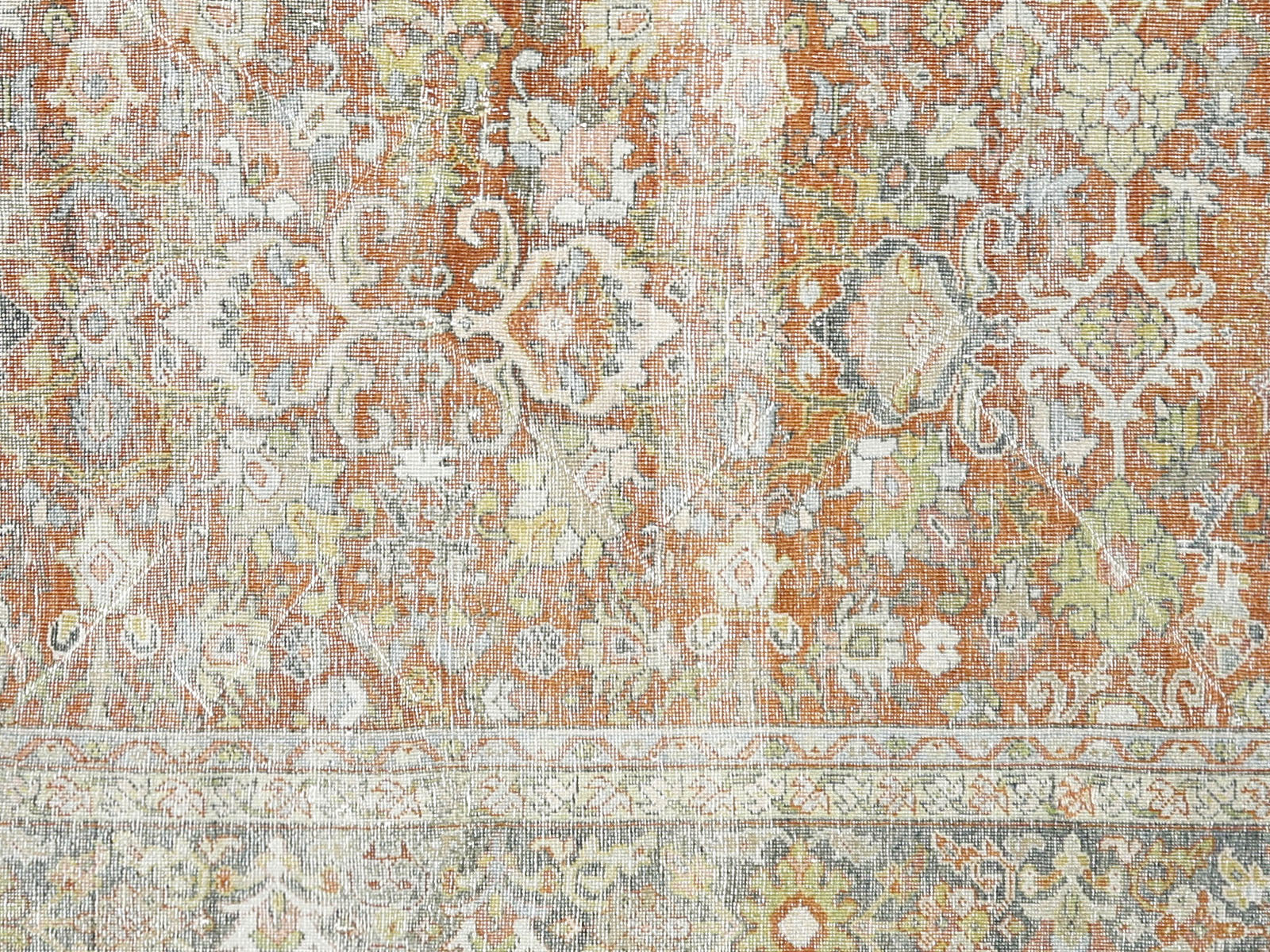 Semi Antique Persian Mahal Rug - 8"11" x 12'3"