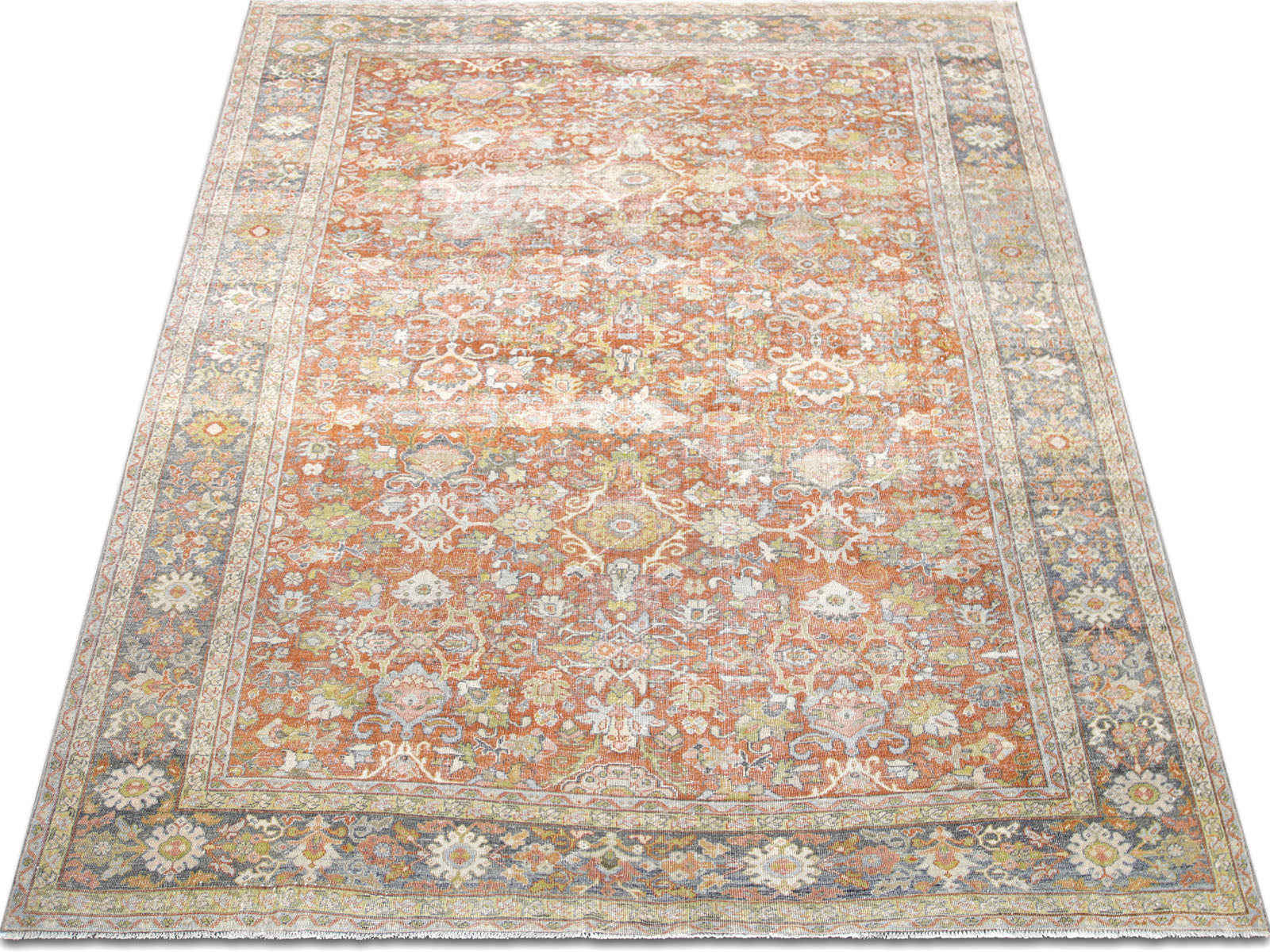 Semi Antique Persian Mahal Rug - 8"11" x 12'3"