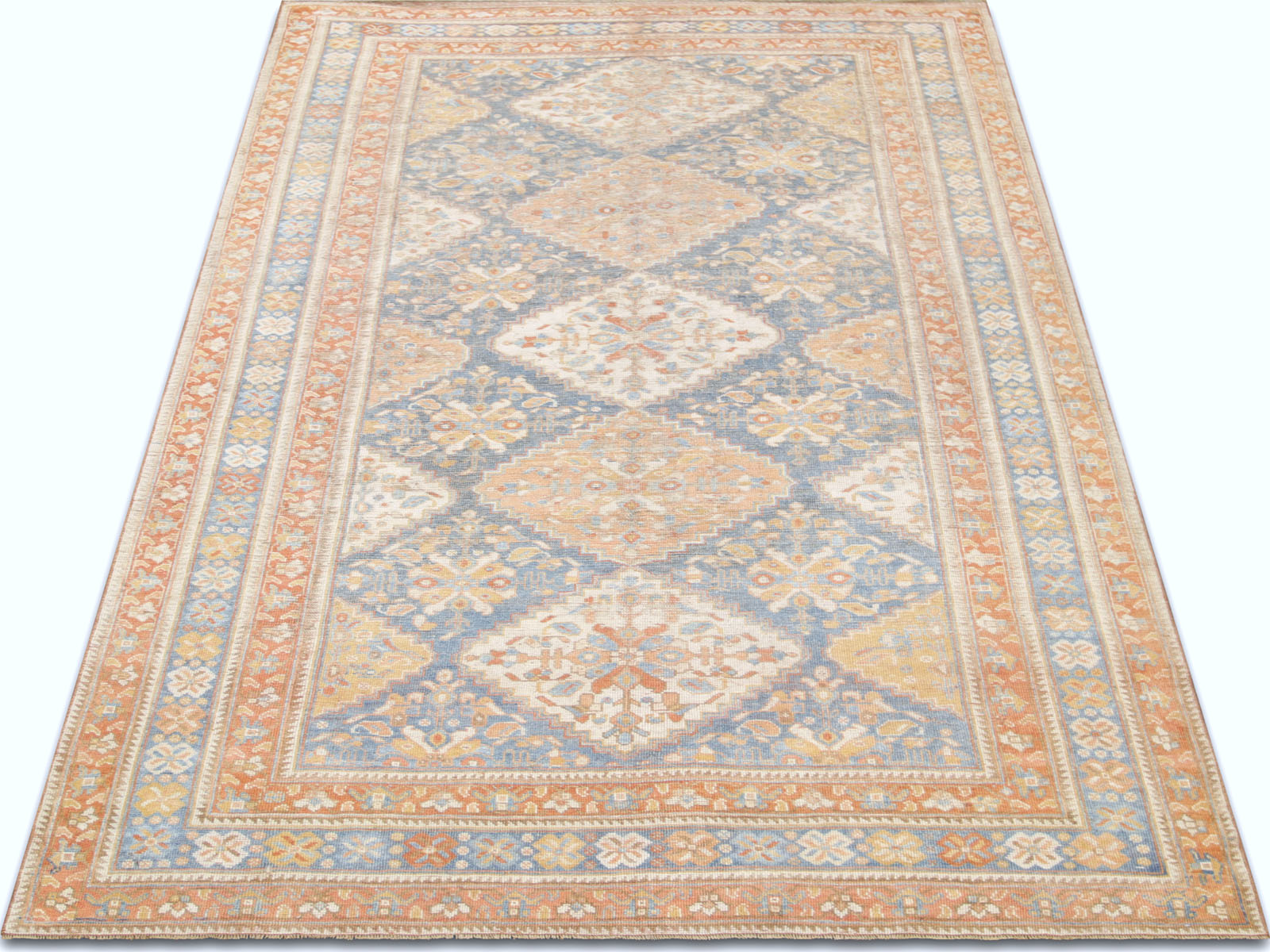 Semi Antique Persian Melayer Rug - 5'0" x 8'3"