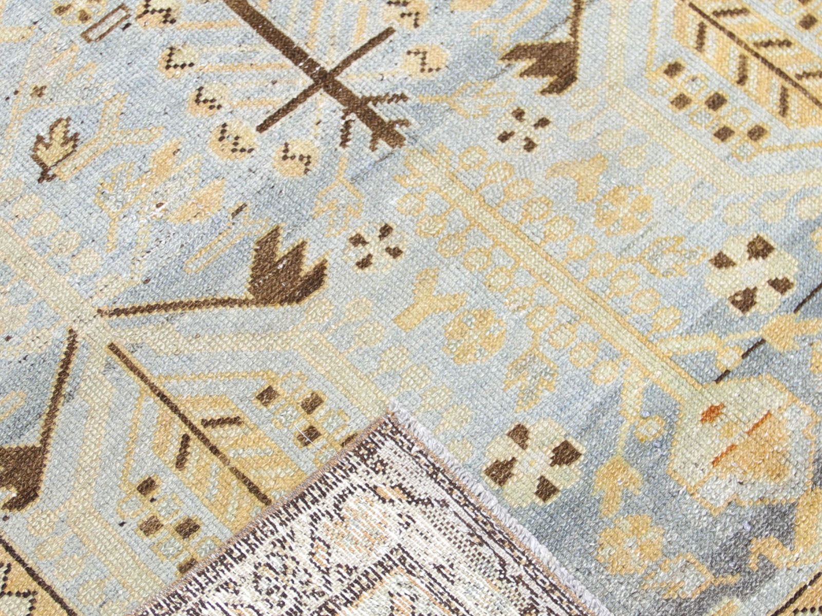 Semi Antique Persian Melayer Rug - 3'4" x 9'3"