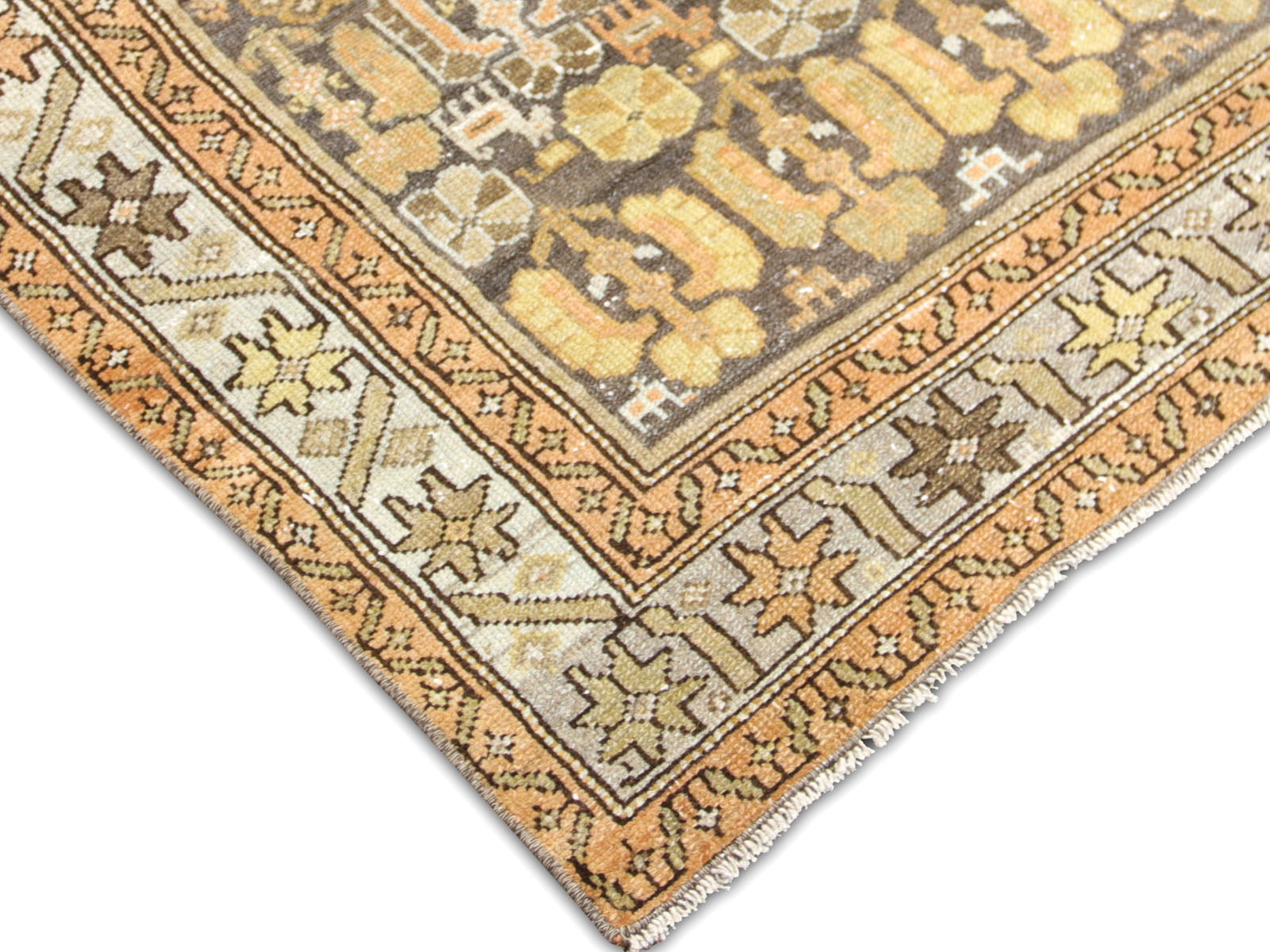 Semi Antique Persian Melayer Rug - 3'8" x 9'0"