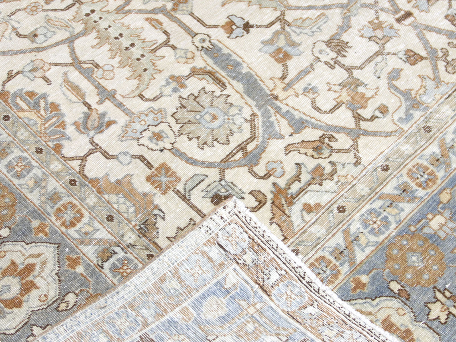 Semi Antique Persian Tabriz Rug - 6'7" x 10'1"