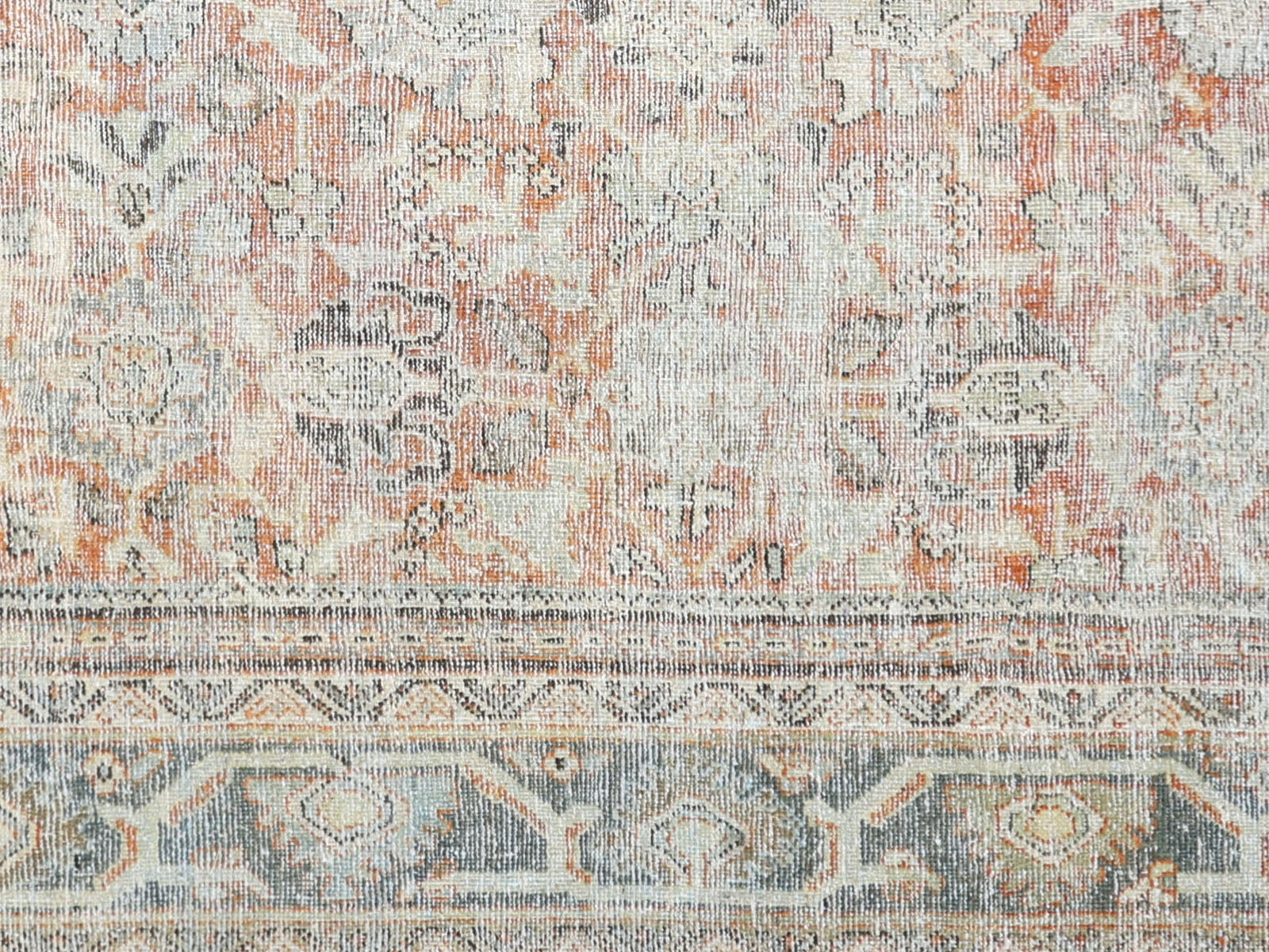 Antique Persian Mahal Rug - 10'5" x 13'0"