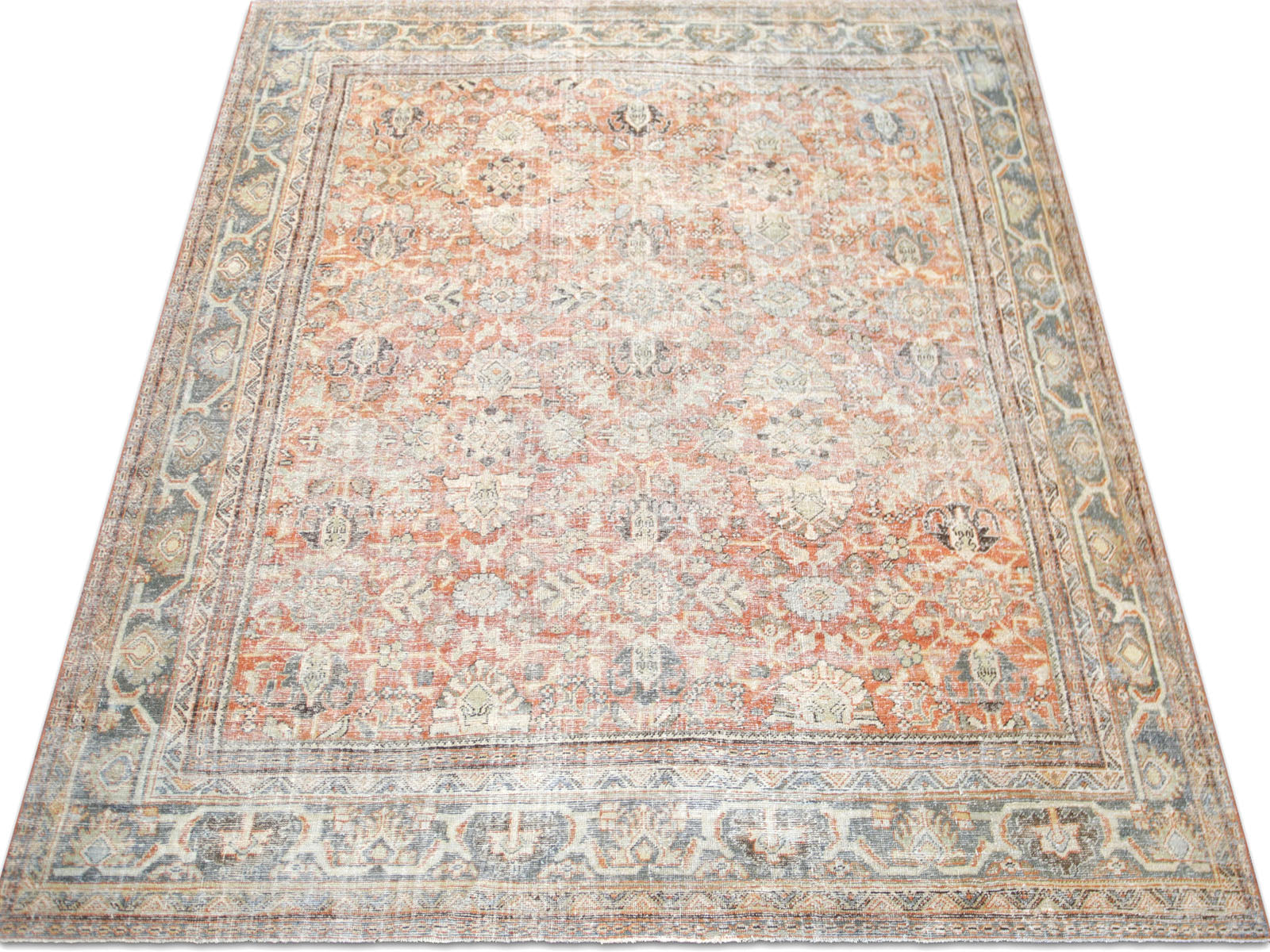 Antique Persian Mahal Rug - 10'5" x 13'0"