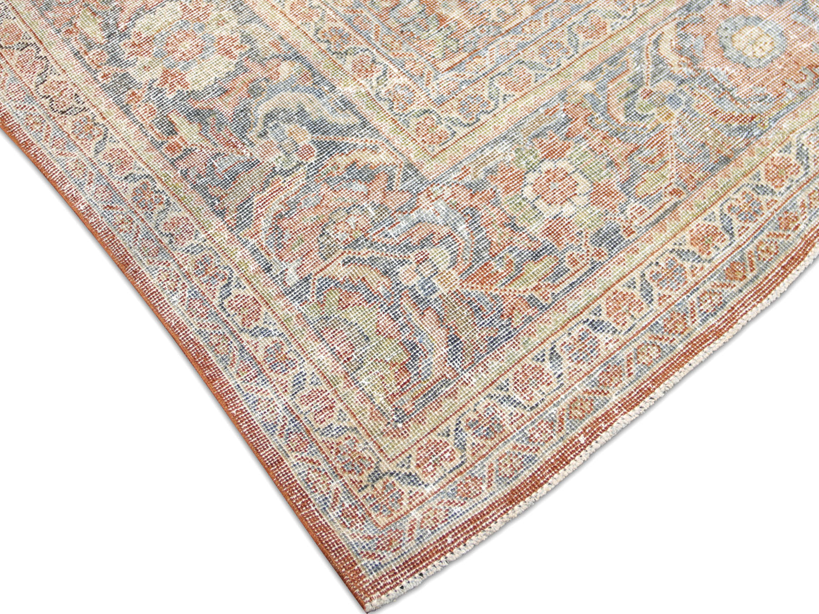 Antique Persian Mahal Rug - 8'11" x 12'0"