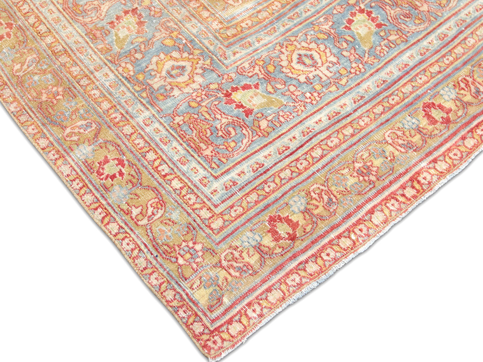 Semi Antique Persian Doroksh Rug - 9'4" x 11'10"