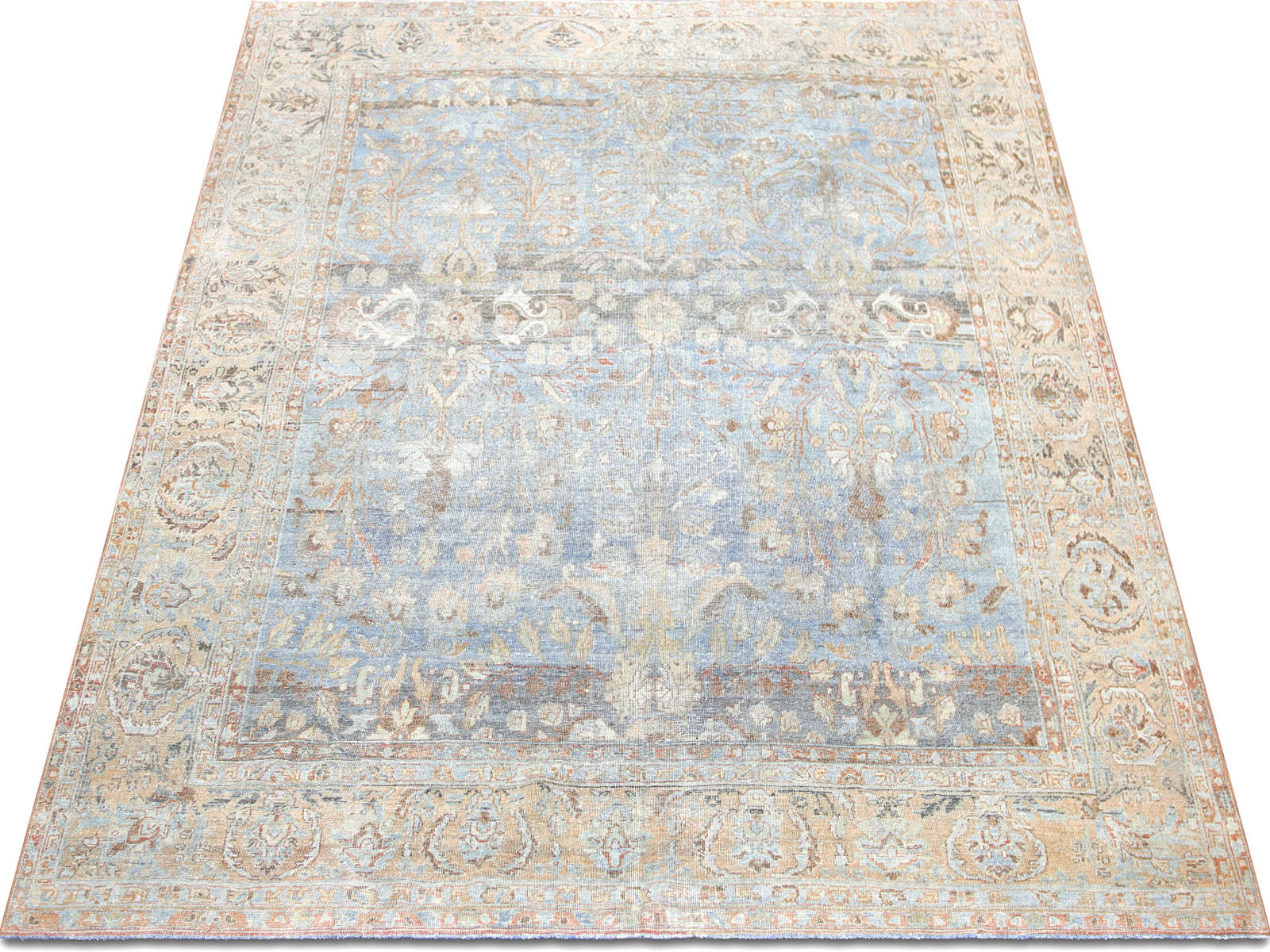Antique Persian Mahal Rug - 8'7" x 11'0"