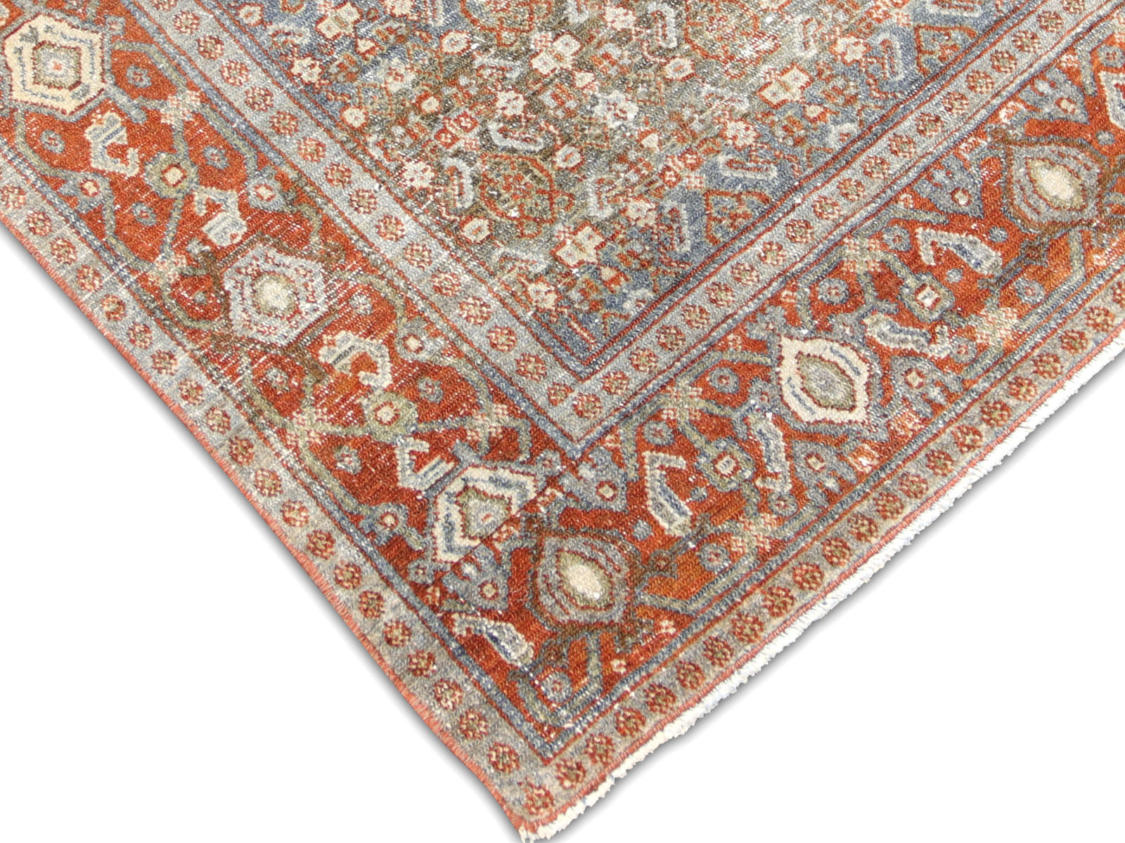 Antique Persian Senne Rug - 4'5" x 6'5"