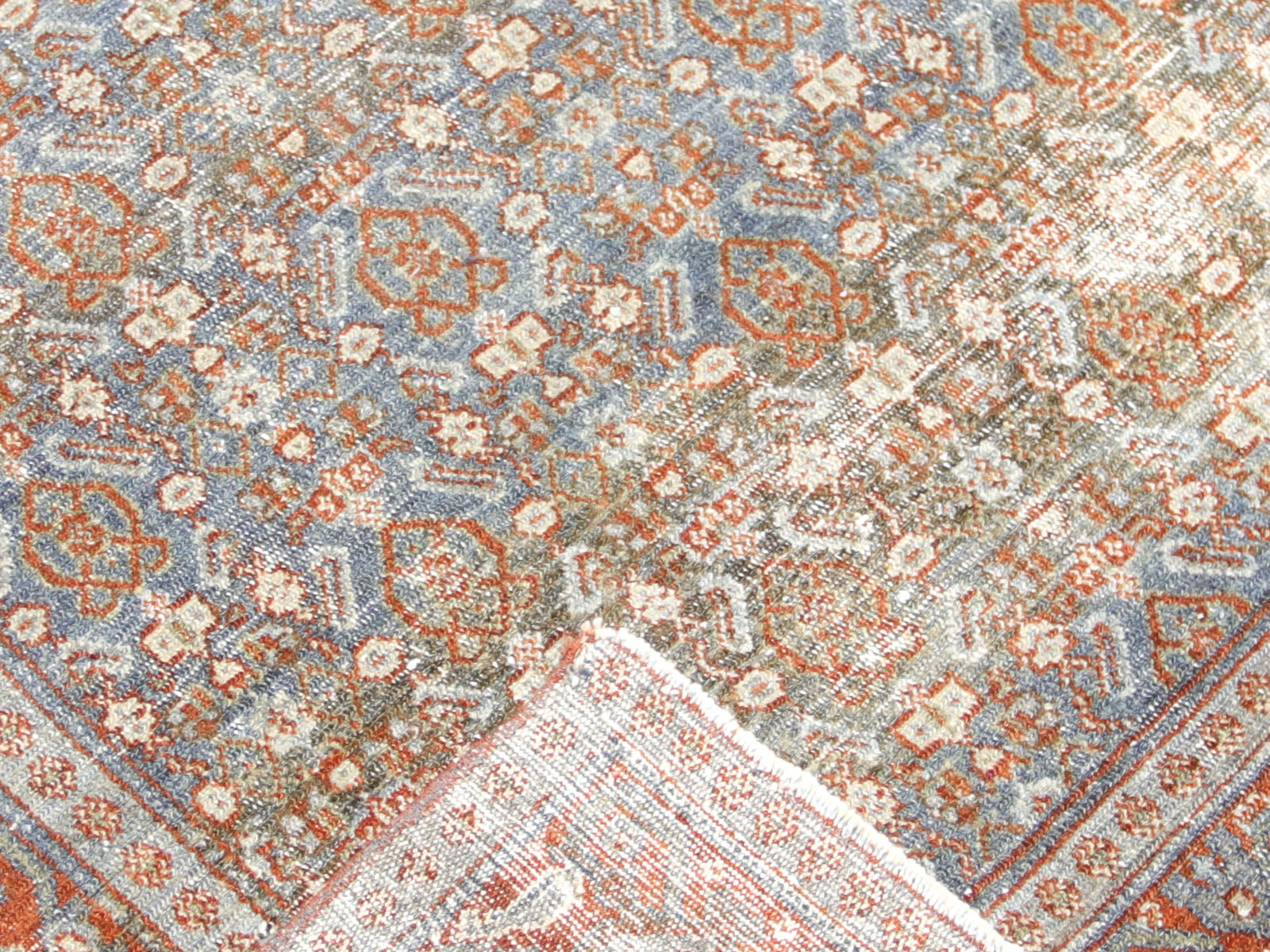 Antique Persian Senne Rug - 4'5" x 6'5"