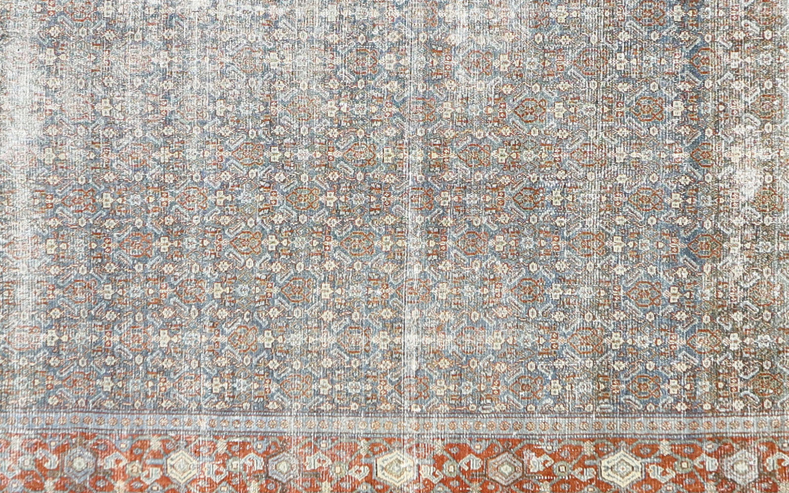 Antique Persian Senne Rug - 4'5" x 6'5"