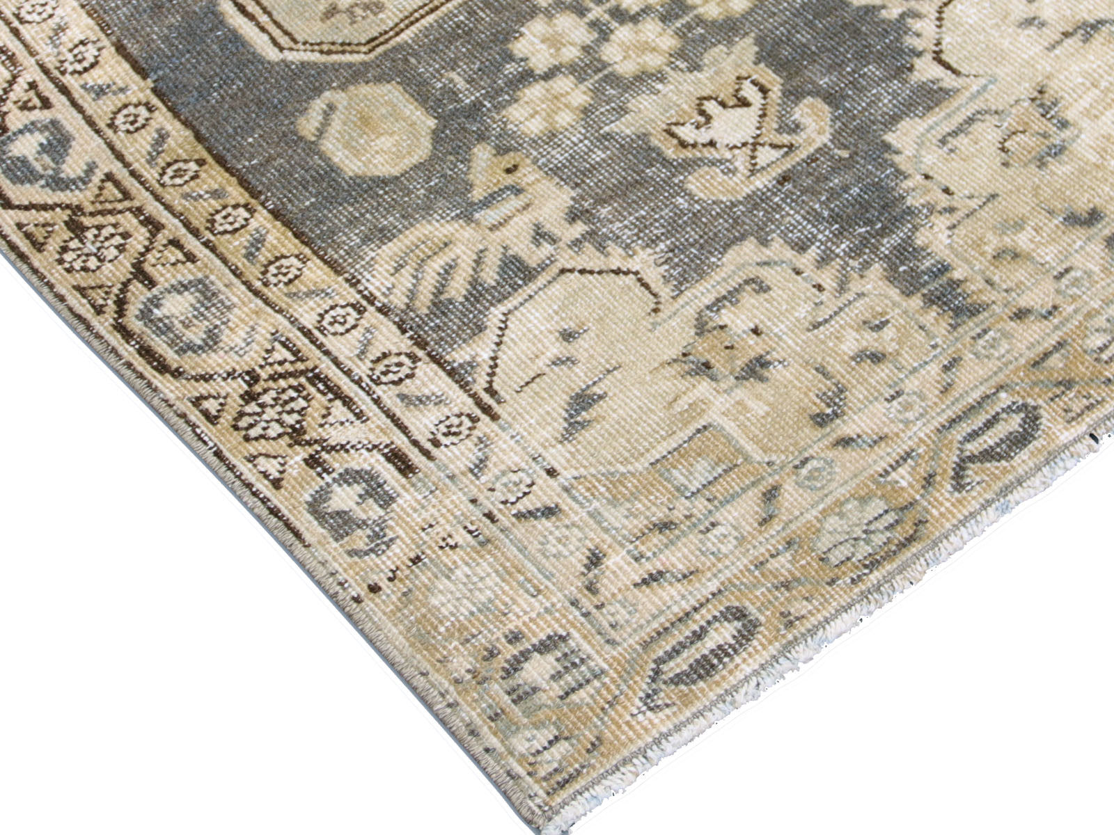 Semi Antique Persian Heriz Runner - 2'1" x 11'0"