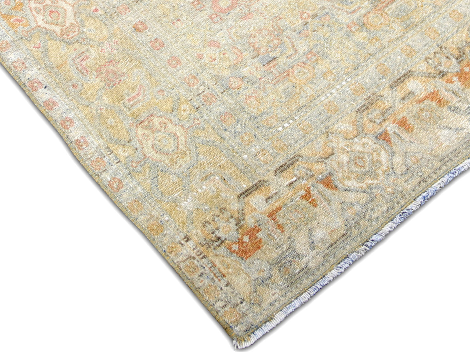 Antique Persian Senne Runner - 3'2" x 16'1"