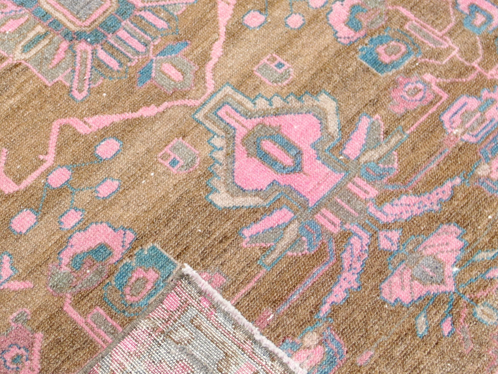 Semi Antique Persian Melayer Runner - 3'7" x 17'11"