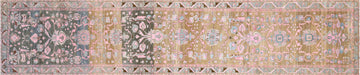 Semi Antique Persian Melayer Runner - 3'7" x 17'11"