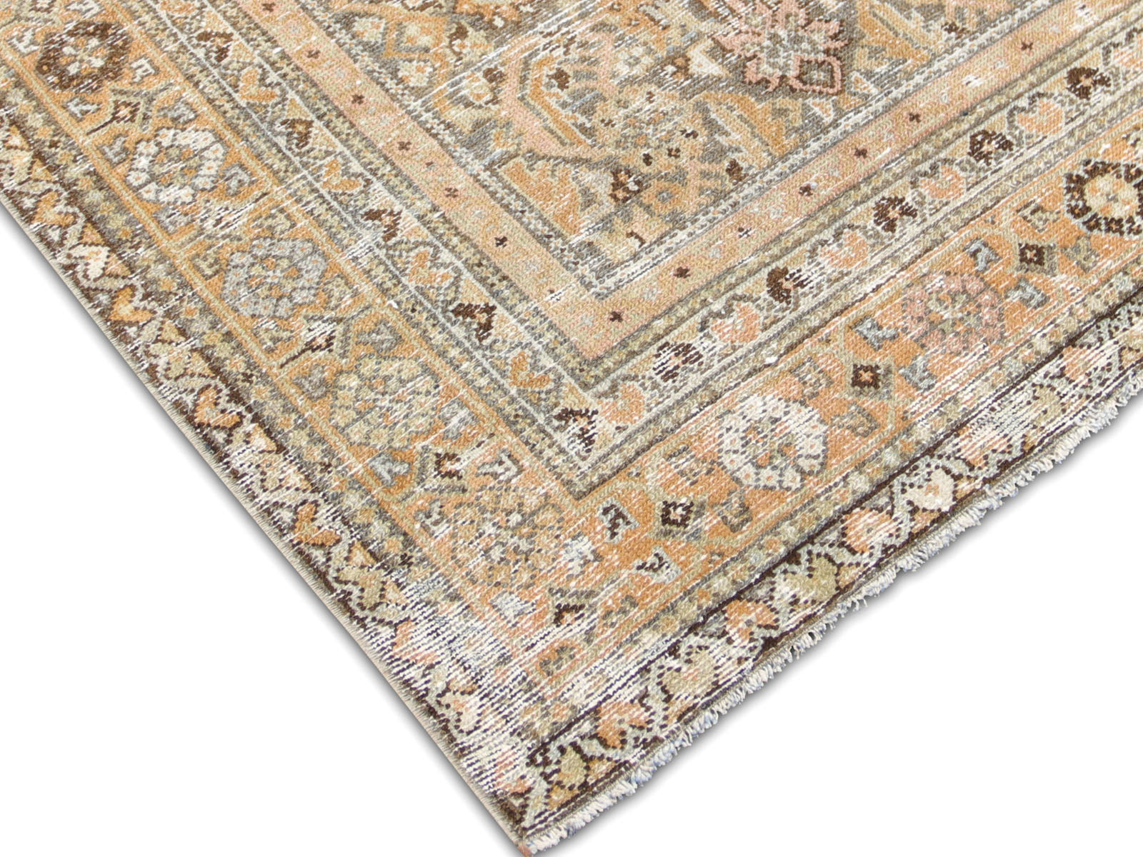 Antique Persian Melayer Runner - 3'4" x 16'4"