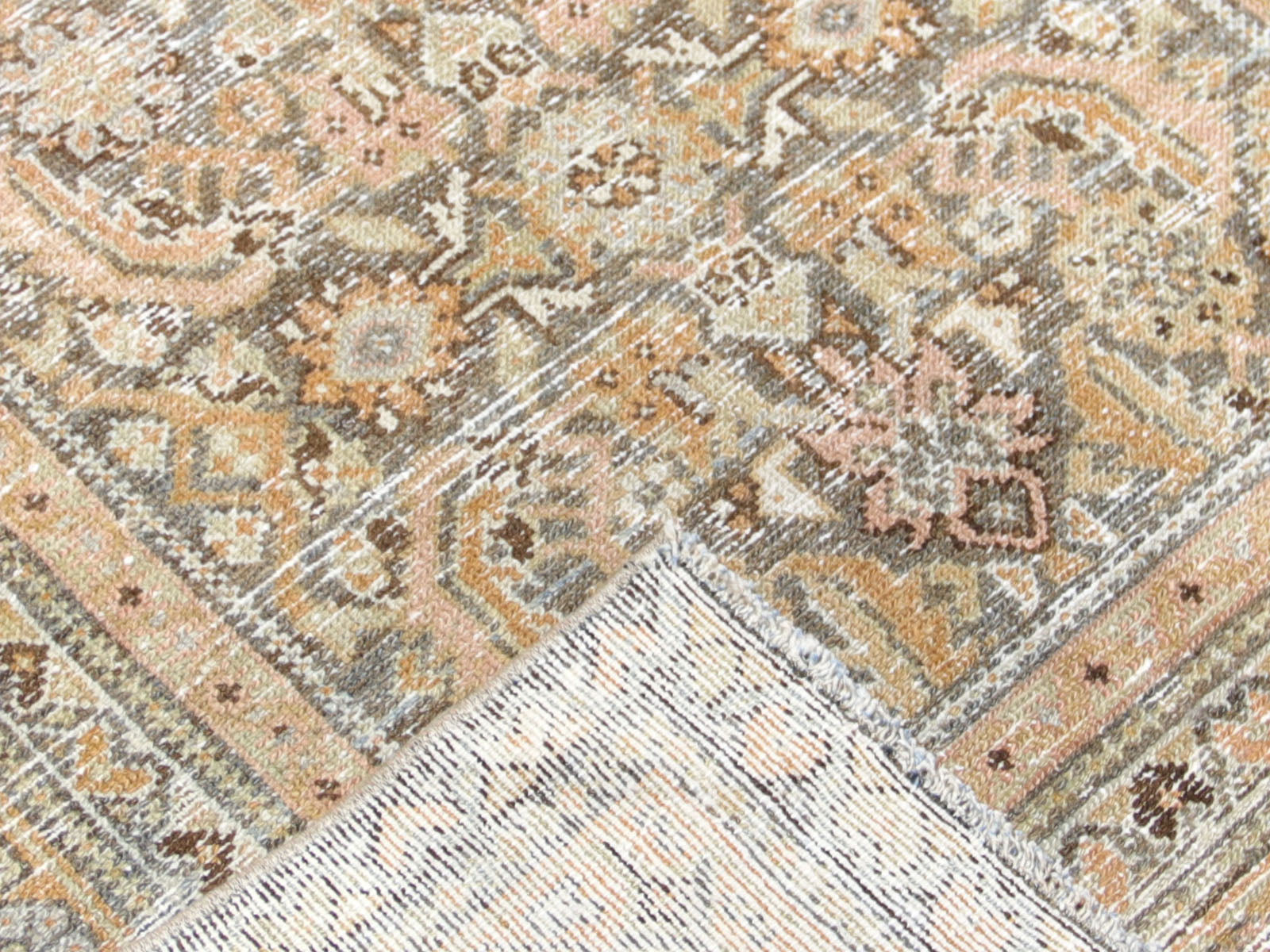 Antique Persian Melayer Runner - 3'4" x 16'4"