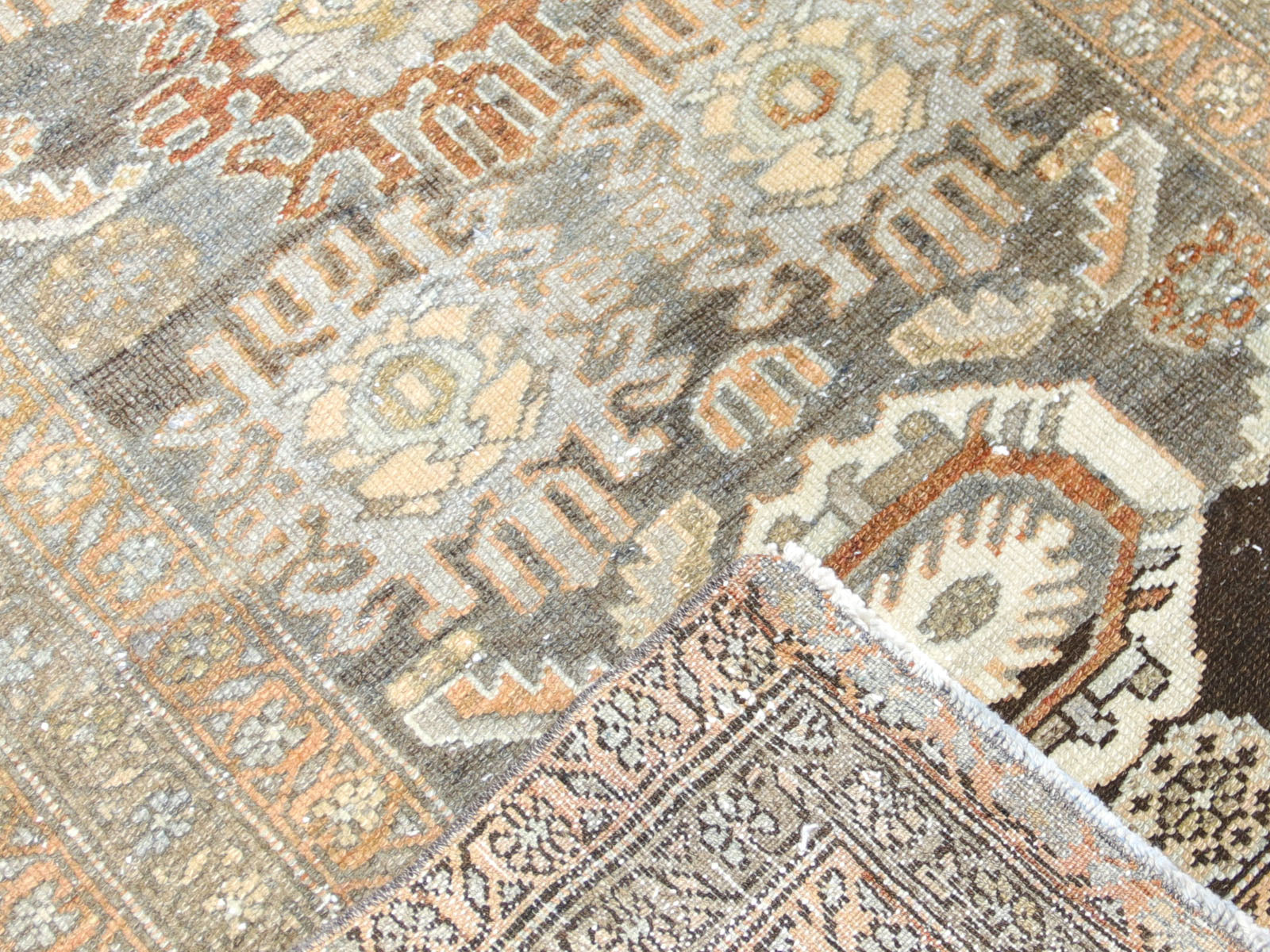 Antique Persian Melayer Runner - 2'10" x 17'6"