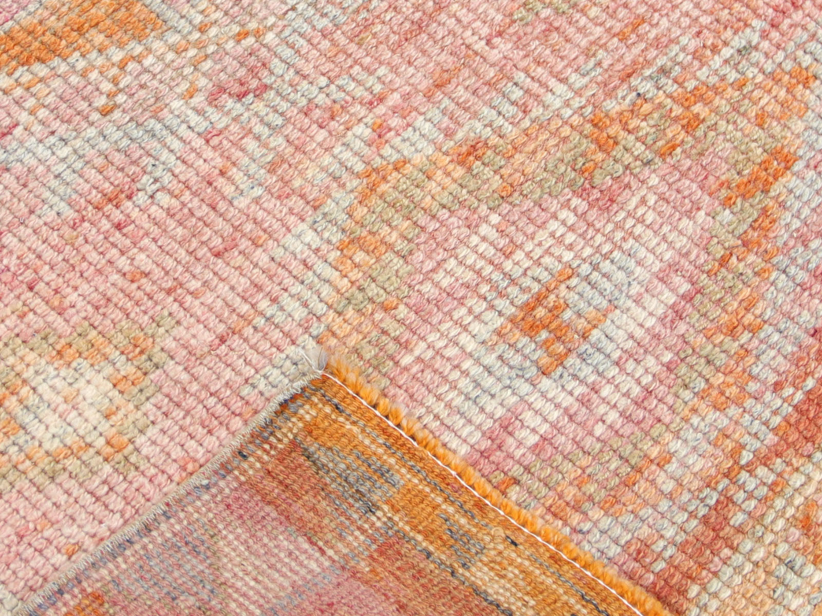 Vintage Turkish Oushak Runner - 2'9" x 12'4"
