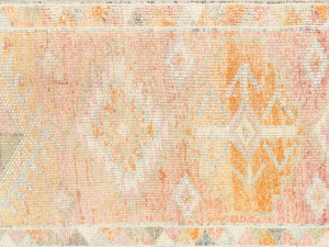 Vintage Turkish Oushak Runner - 2'9" x 12'4" - 240090
