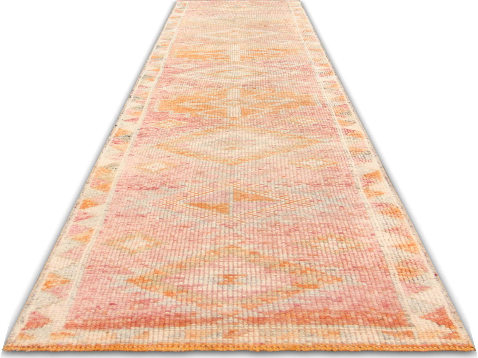 Vintage Turkish Oushak Runner - 2'9" x 12'4"
