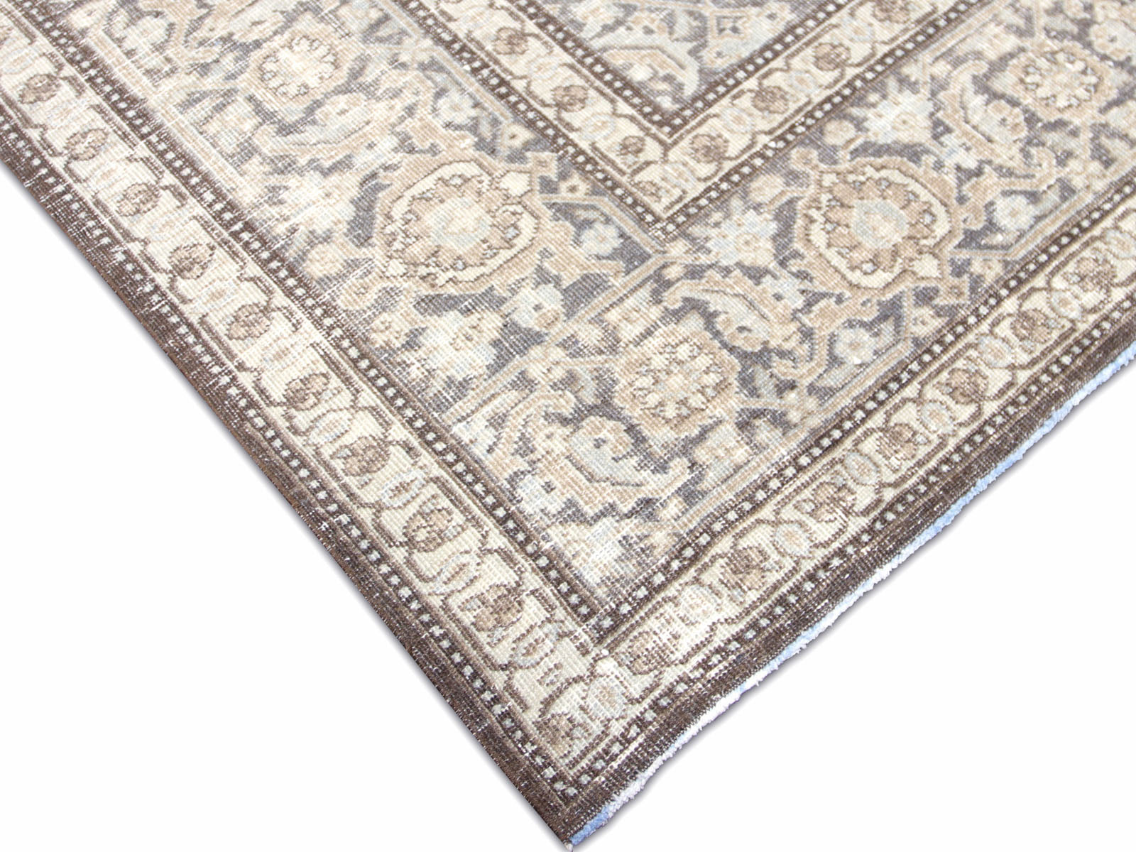 Semi Antique Persian Tabriz Rug - 8'10" x 12'9"