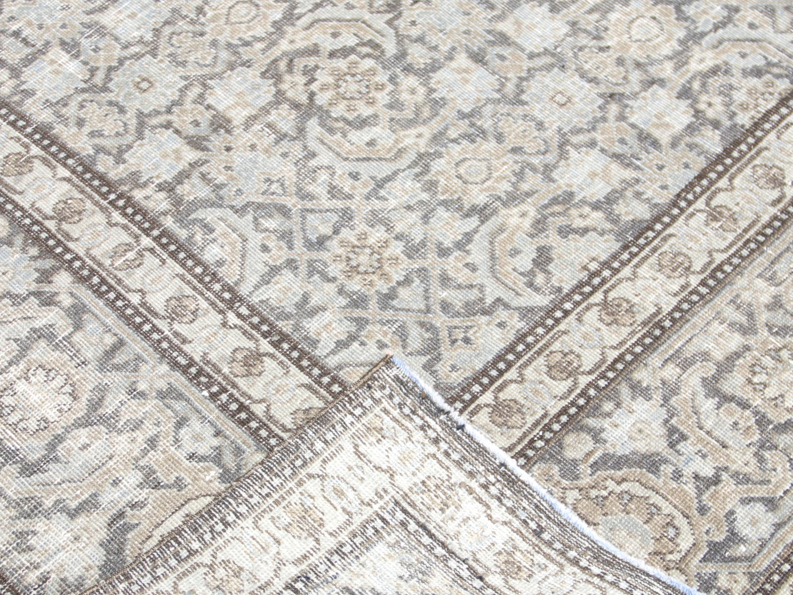 Semi Antique Persian Tabriz Rug - 8'10" x 12'9"