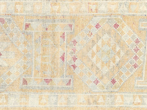 Vintage Turkish Oushak Runner - 2'10" x 10'10" - 240092